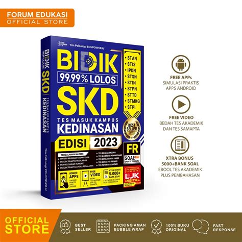 Buku Kedinasan Paket Buku Bidik Lolos Skd Kedinasan