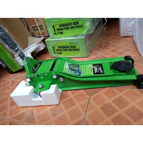 Jual Tekiro Dongkrak Buaya Pendek Ceper 3 Ton Double Hydraulic Jack ORI