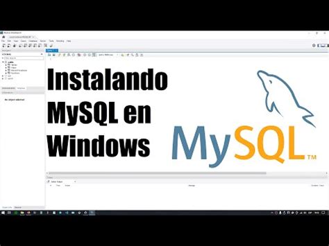 Cómo instalar MySQL en Windows MySQL YA