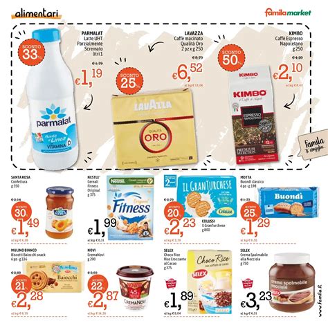 Volantino Famila Colazione E Dispensa Dal Novembre Offerte A