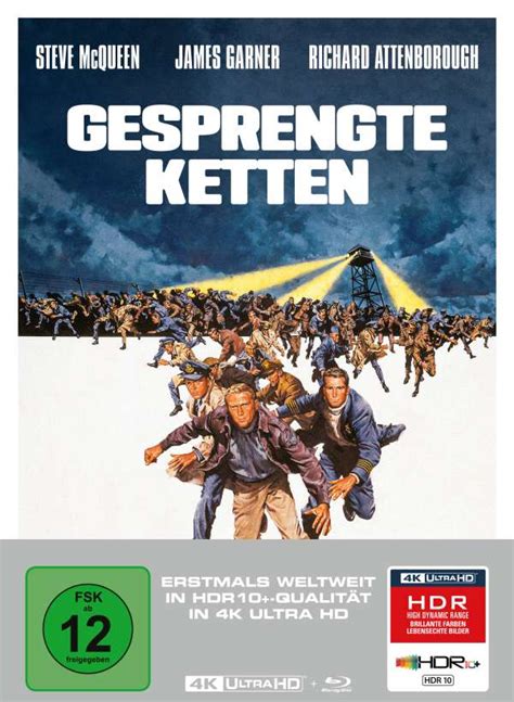 Gesprengte Ketten 1963 Ultra HD Blu Ray Blu Ray Im Mediabook 1