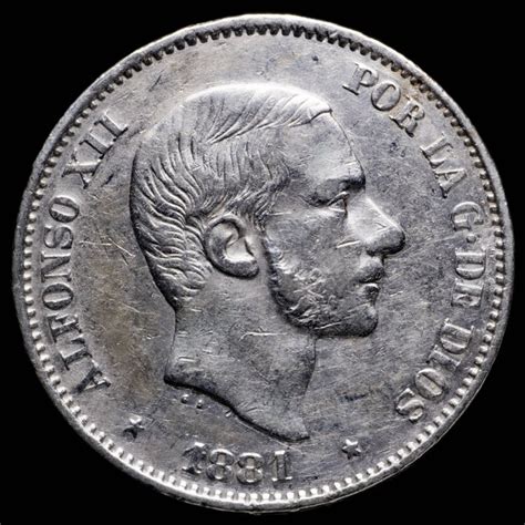 España Alfonso XII 1874 1885 50 Centavos de Peso para Catawiki