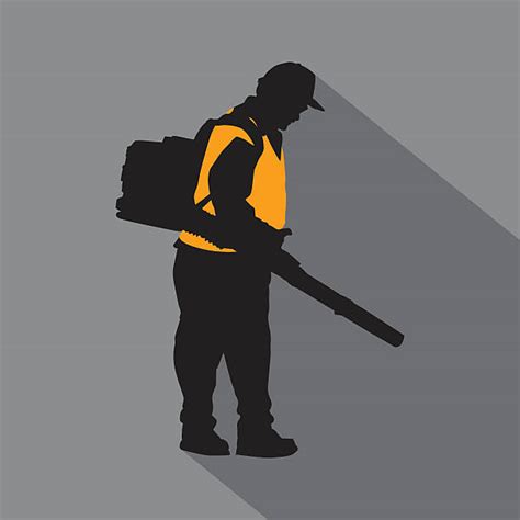 Royalty Free Leaf Blower Clip Art Vector Images And Illustrations Istock