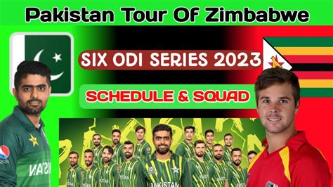 Pakistan Tour Of Zimbabwe Schedule I Pak Vs Zim Odi Series