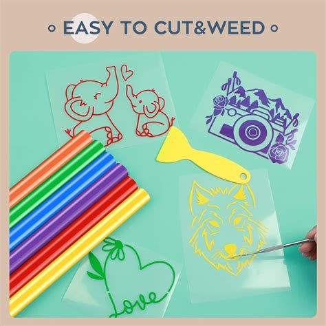 HTVRONT Permanent Vinyl Rolls - 12x5ft - 8 Colors - Nepal | Ubuy