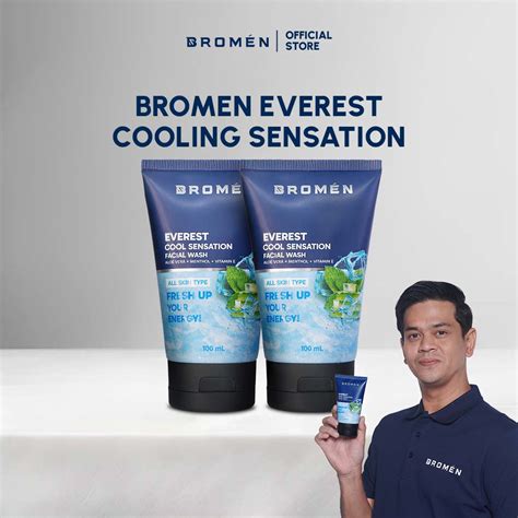 Bromen 2 PCS Everest Facial Wash Bromen