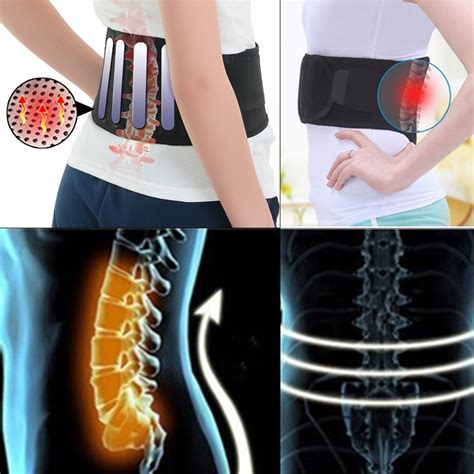 Magnetic Heat Waist Belt Brace For Pain Relief Lower Back Lumbar