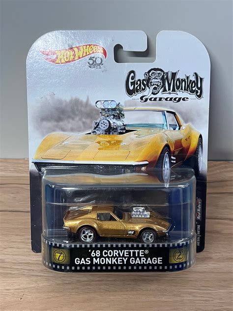 Hot Wheels Retro Entertainment CORVETTE GAS MONKEY GARAGE Hobbies Toys Toys Games On