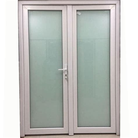 Swing Exterior White Upvc Door 6mm Toughened Glass At Rs 550 Square Feet In Coimbatore