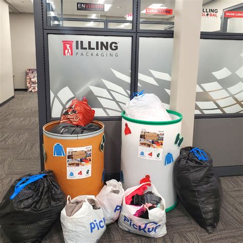 Cold Weather Clothing Drive A Huge Success Illing Packaging