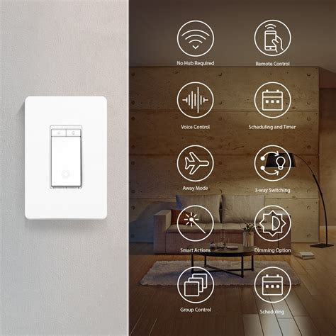 Ks Kit Kasa Smart Wifi Light Switch Way Dimmer Kit Tp Link