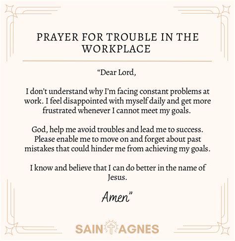 Prayers For Peace And Strength At Work Printable Images