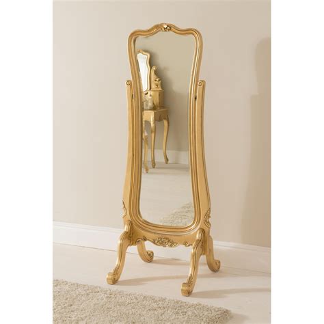 15 Collection Of Gold Standing Mirror