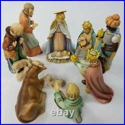 Vtg Piece Hummel Goebel Nativity Set West Germany All Tmk