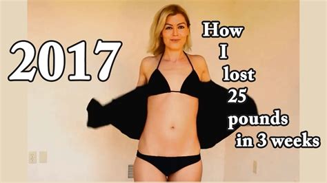 How To Lose 25 Pounds In 2017 3 Week Diet Review And Results Youtube