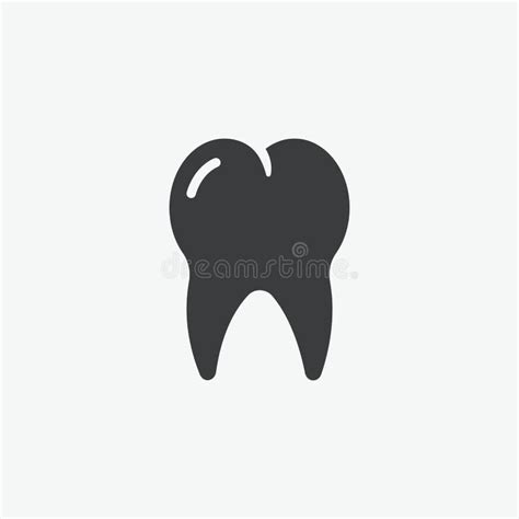 Tooth Vector Icon Stock Vector Illustration Of Hygiene 240425541