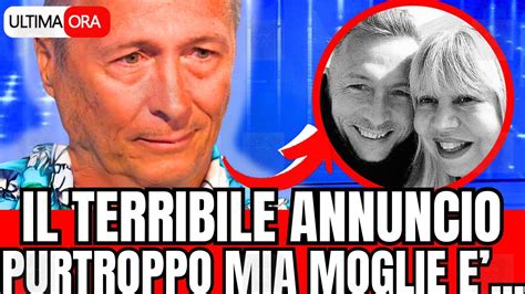 Paolo Belli In Lacrime Purtroppo Mia Moglie E La Notizia Di