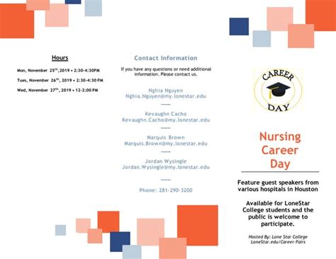 Career day brochure | PPT