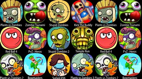 Plants Vs Zombies Pvz Pvz Heroes Bowmasters Kick The Buddy Zombie