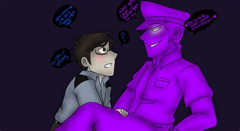 Five Nights At Freddys Jeremy X Purple Guy By Protoxicpeanutbread On Deviantart With Images