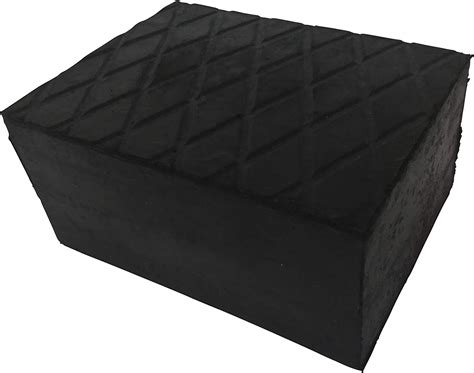 Kora 77 Rubber Block 160 X 120 X 60 Mm Black Uk Stationery