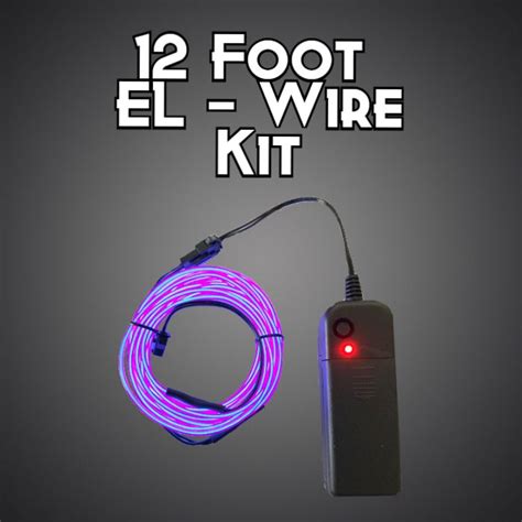 Extreme Glow 12 Foot El Wire Kit