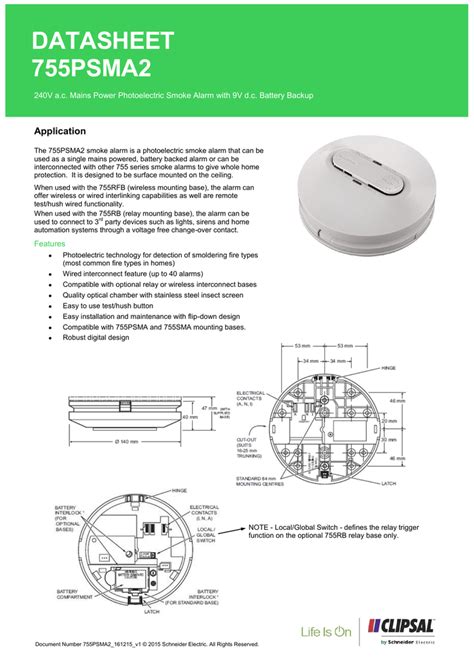 Clipsal Smoke Alarms Instructions | Lipstutorial.org