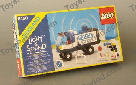 LEGO 6450 Mobile Police Truck Instructions And Parts List