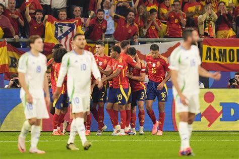 Espanha Vence Itália Com Gol Contra E Garante Liderança Do Grupo B Da Euro Es Hoje