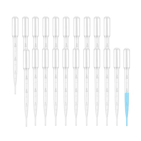 Buy Pcs Ml Plastic Transfer Pipettes Dropper Transparent Graduated