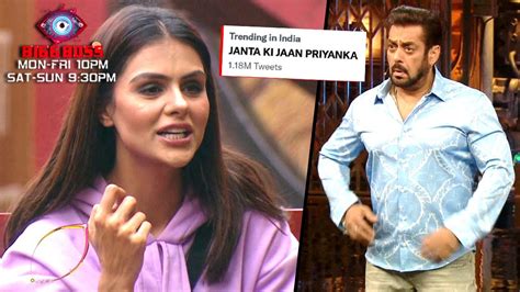 Bigg Boss 16 Update Janta Ki Jaan Priyanka Kar Raha Twitter Par Trend