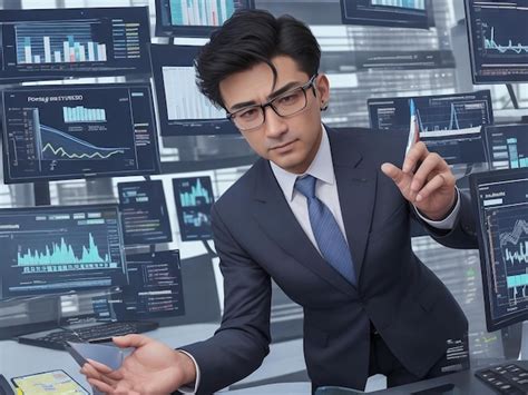 premium photo data analysis  business  finance concept graphic