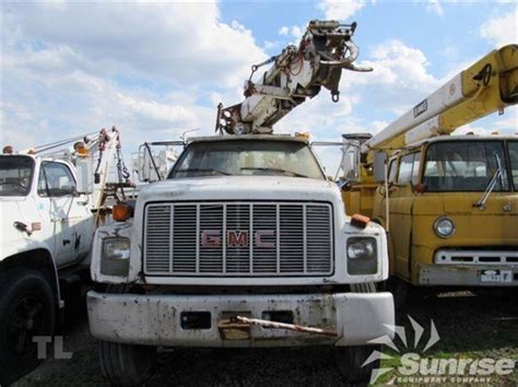 1991 Altec D845t Mounted On 1991 Gmc Topkick C5500 For Sale In Canton