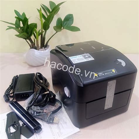 Máy in tem mã vạch Xprinter XP 420B USB BLUETOOTH HACODE VN