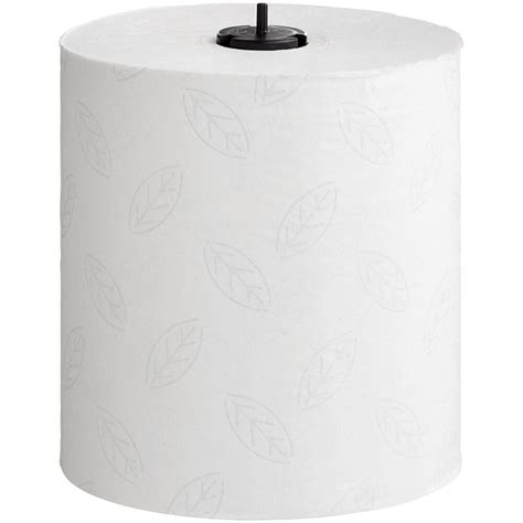 Tork Advanced Matic White With Grey Leaf Ply Paper Towel Roll H