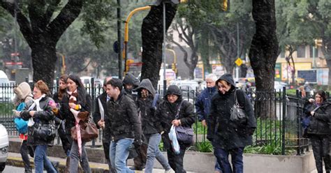 Jornada Fría Y Algo Nublada En La Capital Federal Y El Conurbano Infobae