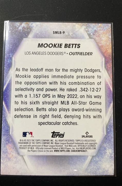 Yahoo Mookie Bettsmlb Topps Series Baseb