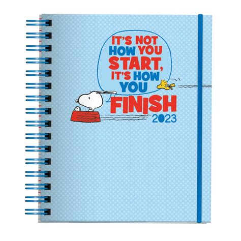 Agenda Snoopy Celeste Paperstop