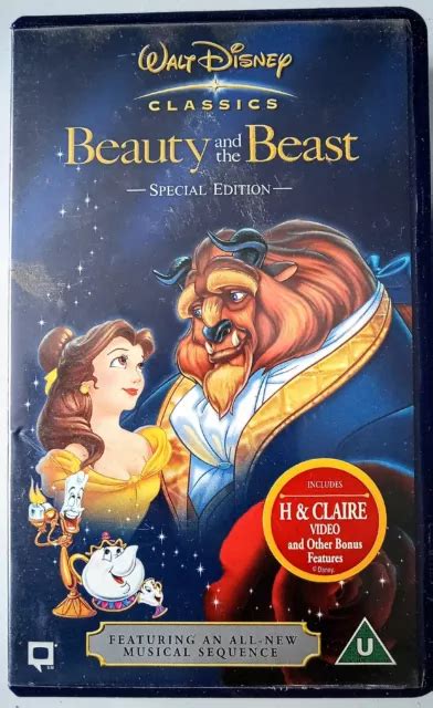 BEAUTY AND THE Beast Special Edition Walt Disney Classics PAL VHS