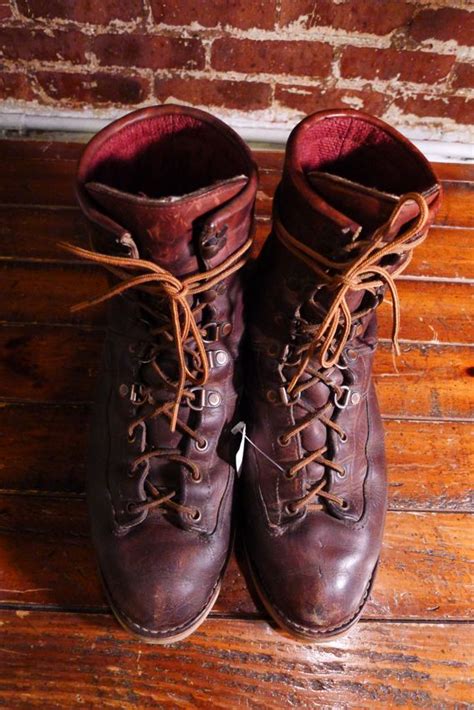 Cube Vintage Danner Boots Tall Brown Size 10 168 Plus Tax