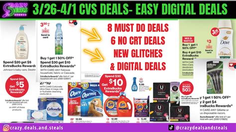 Cvs Deals Must Do Deals No Crt Deals Cvs Couponing This