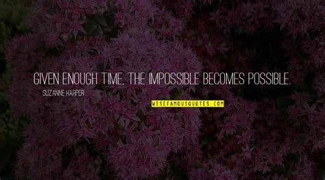 The Impossible Becomes Possible Quotes Top 26 Famous Quotes About The