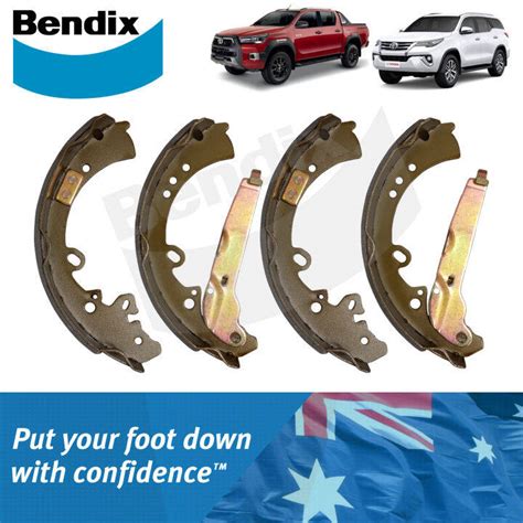 Bendix Brake Shoe BS5008 Set For Toyota Fortuner And Hi Lux 2016 2021