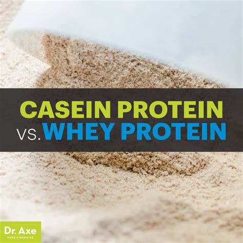 Casein Protein Vs Whey Protein The Benefits Of The Other Protein Powder Dr Axe