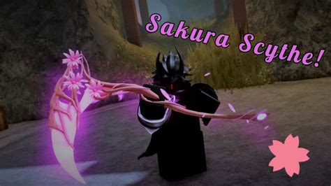 Sakura Scythe Roblox ZO ぞ SAMURAI YouTube