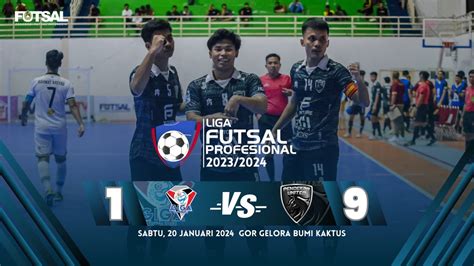 FULL MATCH LIGA FUTSAL PROFESIONAL 2023 2024 Giga FC Vs Pendekar United