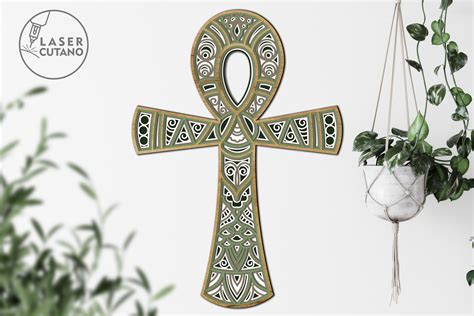 ANKH Svg Spiritual Egypt Laser Cut File And Vector Cutting Etsy