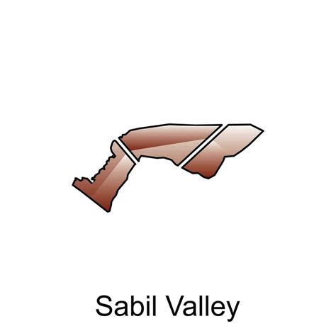 map city  sabil valley vector design template indonesia map