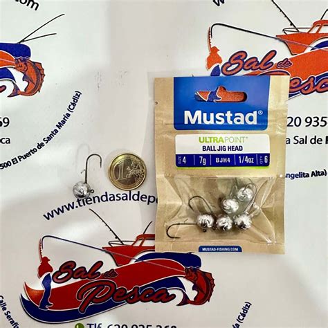 Anzuelo Plomado Mustad Anz Gr Unidades Sal De Pesca