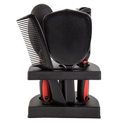 5pcs Hair Brush Comb Set With Shelf Hair Styling Tools Hairdressing